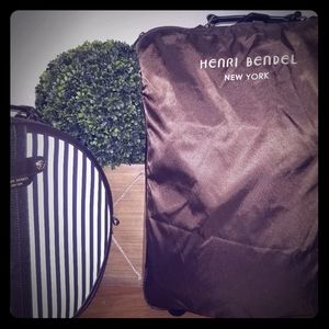 Henri Bendel Wheelie Unsed with Duster Splatter